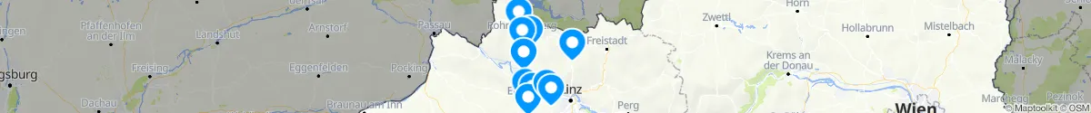 Map view for Pharmacies emergency services nearby Sankt Peter am Wimberg (Rohrbach, Oberösterreich)